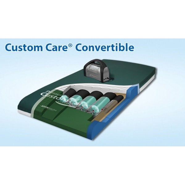 Pressure Guard PressureGuard Custom Care Convertible 80”L X 36”W X 7”H